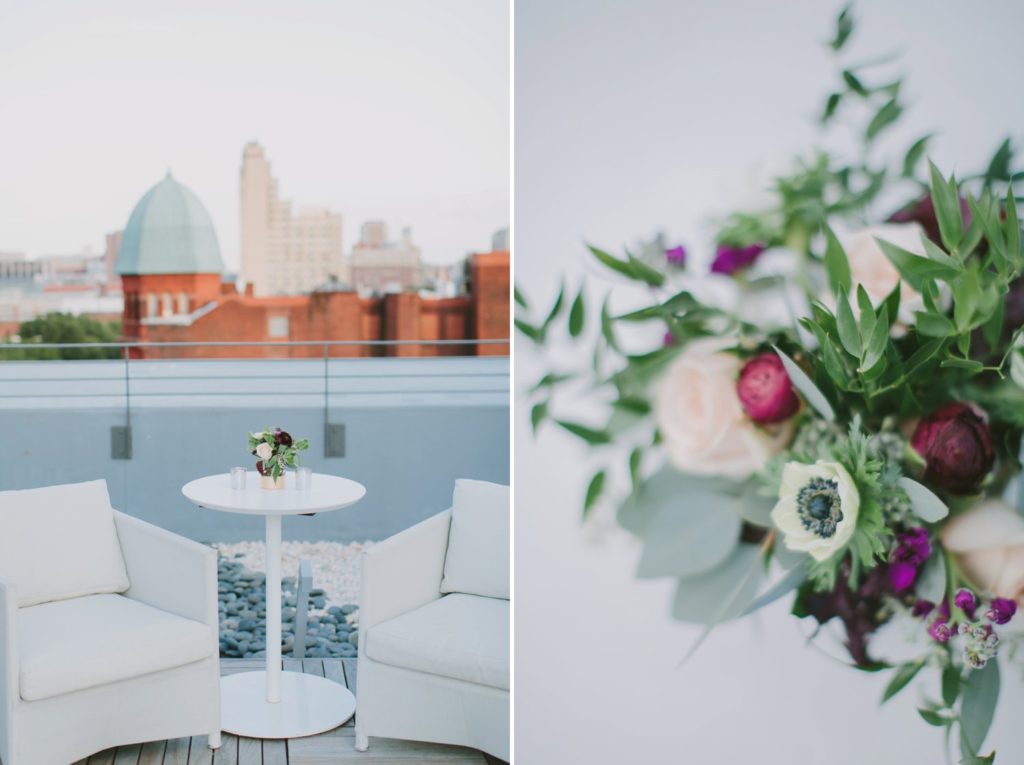 Jess & Michael Quirk Hotel Rooftop Wedding Tori Watson