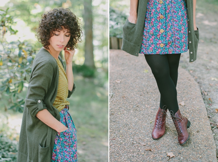 Wardrobe Wednesday | Slouchy Sweaters & Floral Skirts - Tori Watson