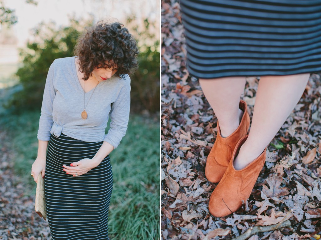 Wardrobe Wednesday | Fitted Skirt Maternity Style - Tori Watson