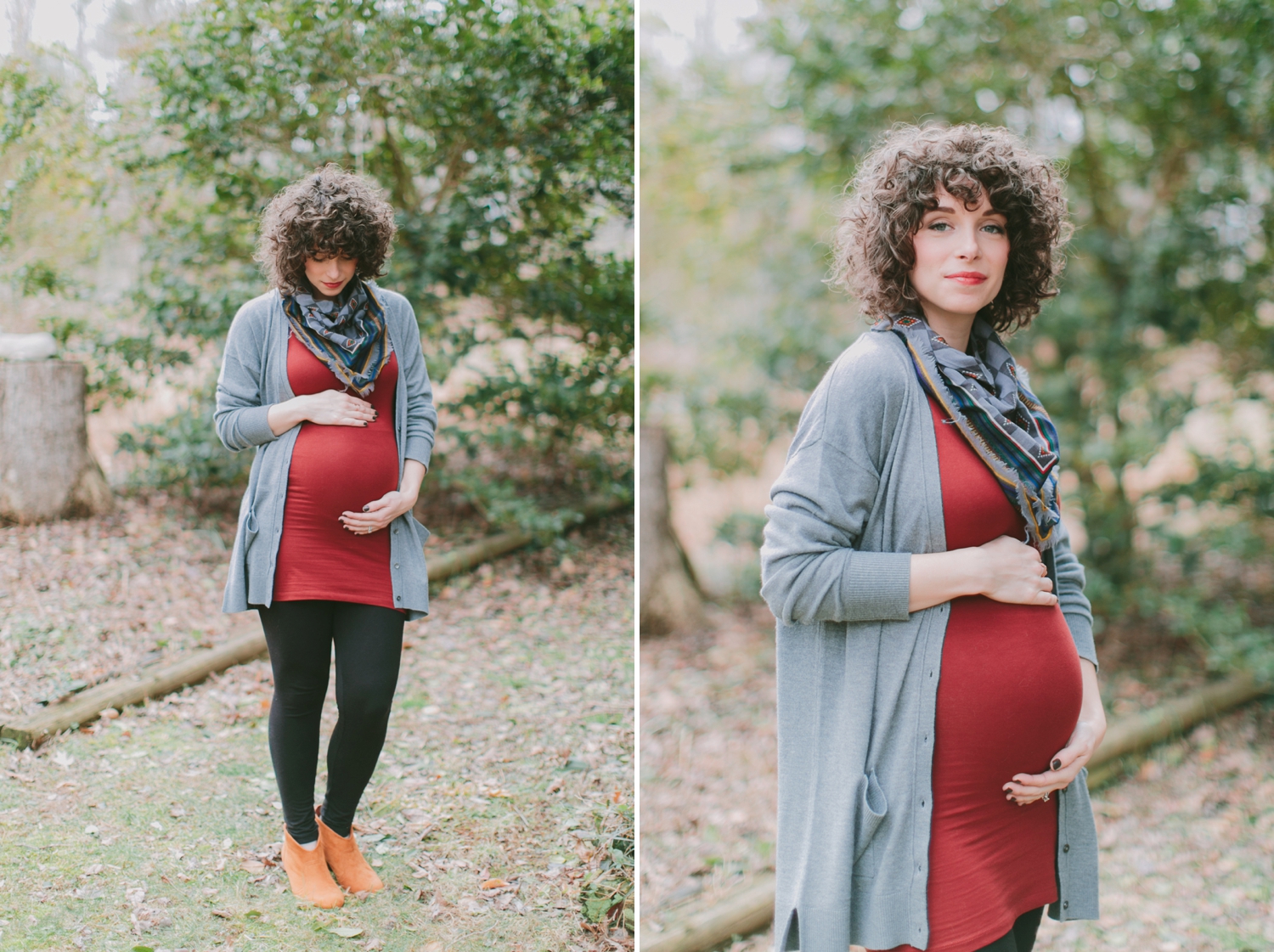 Wardrobe Wednesday Comfy Sweater and Leggings Maternity Wear_0011
