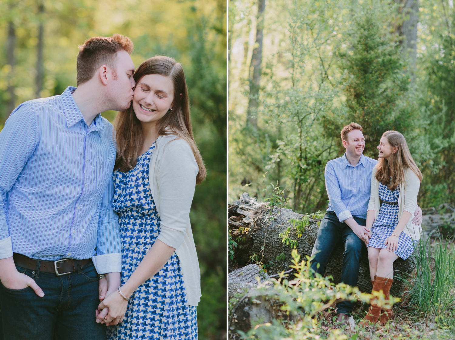 Rustic Country Spring Engagement Session_0005