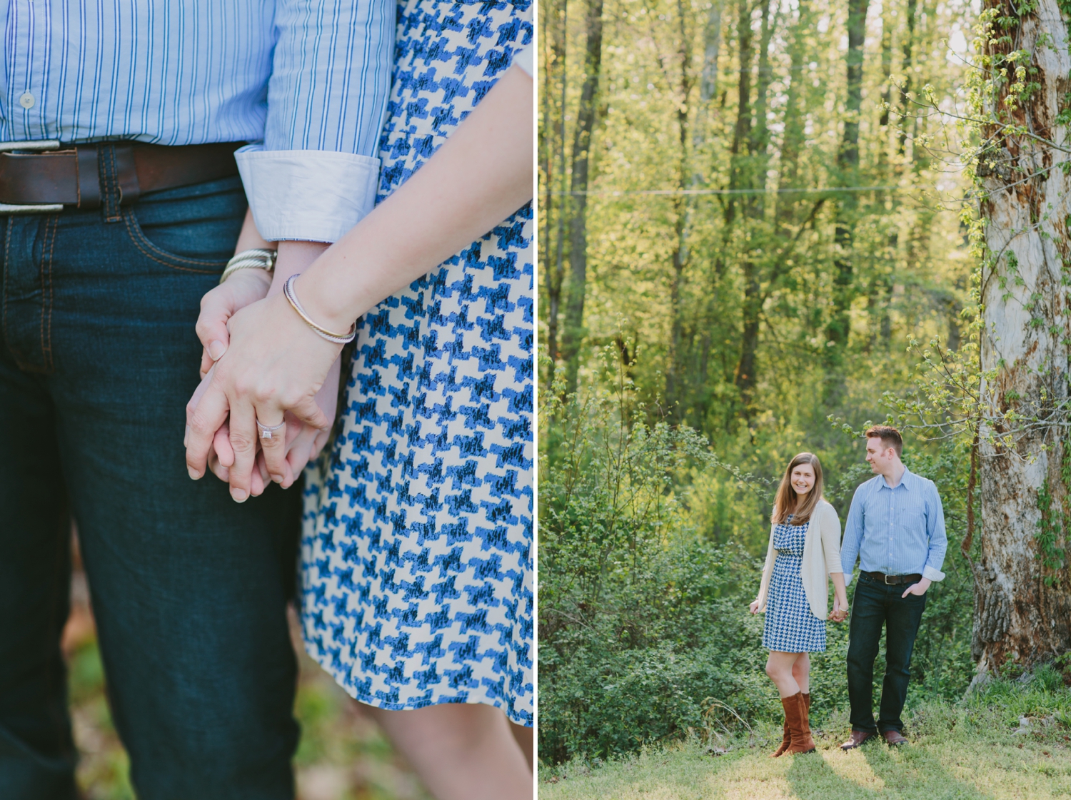 Rustic Country Spring Engagement Session_0007
