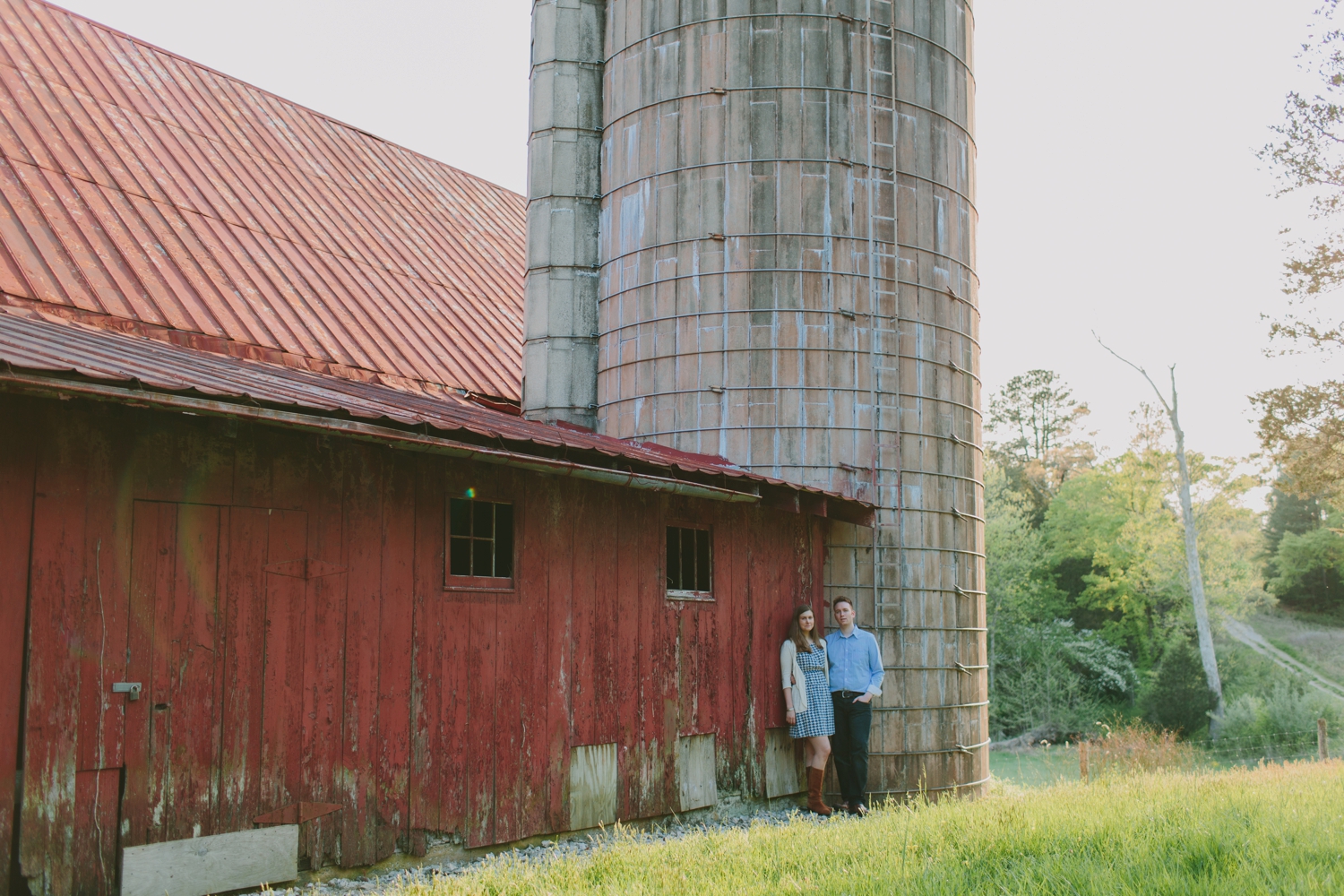 Rustic Country Spring Engagement Session_0028