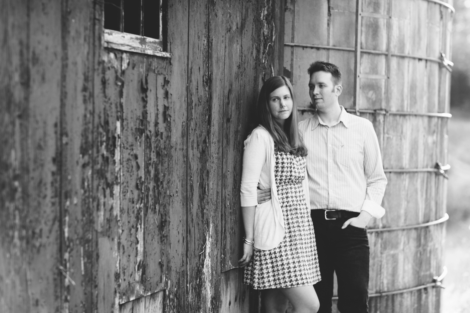 Rustic Country Spring Engagement Session_0030