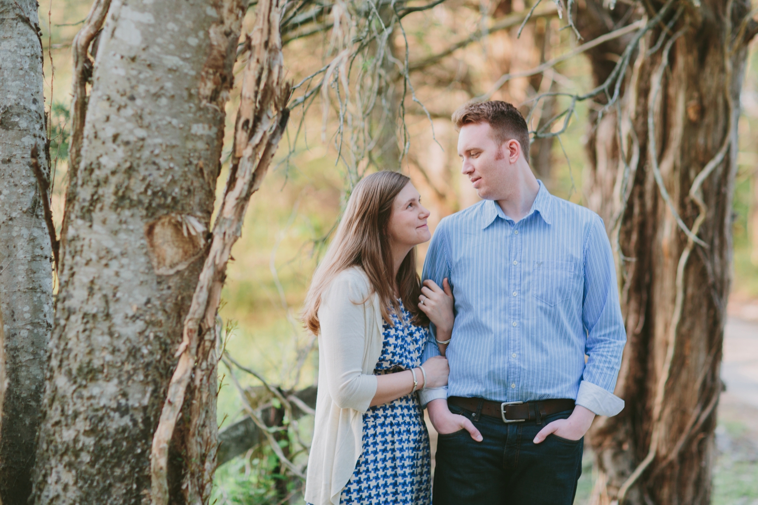 Rustic Country Spring Engagement Session_0035