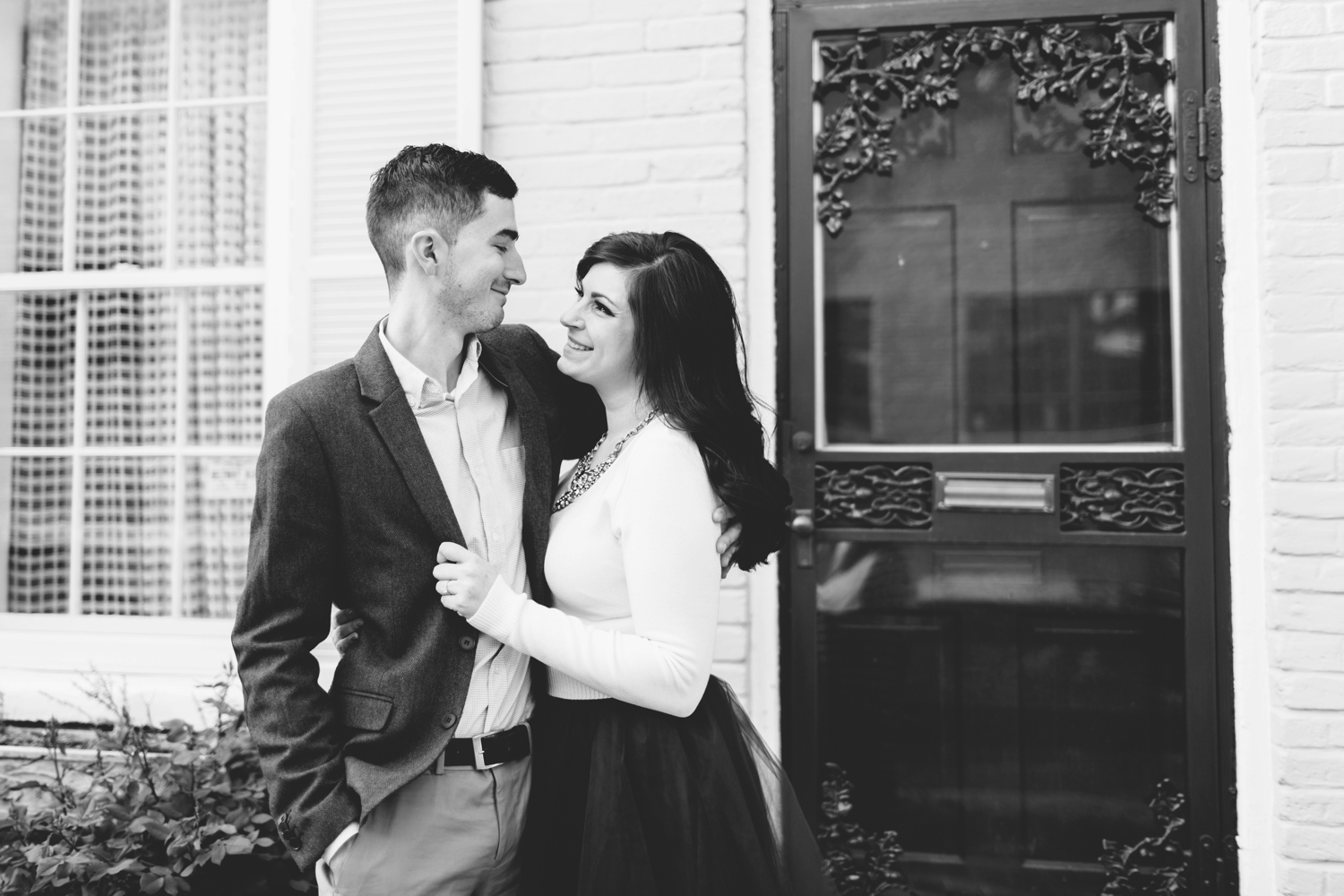 Cute and Classy Georgetown DC Engagement Session_0010