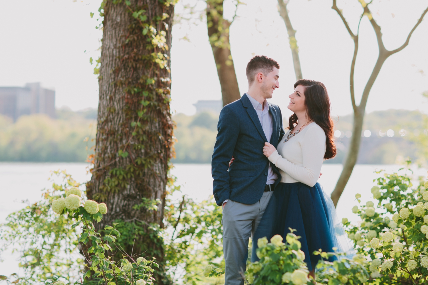 Cute and Classy Georgetown DC Engagement Session_0021
