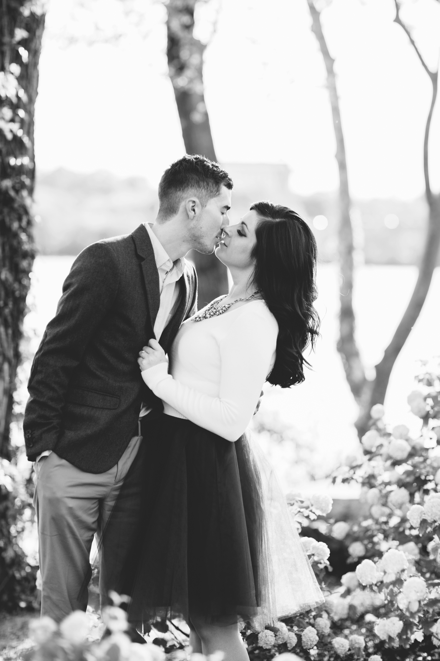 Cute and Classy Georgetown DC Engagement Session_0022