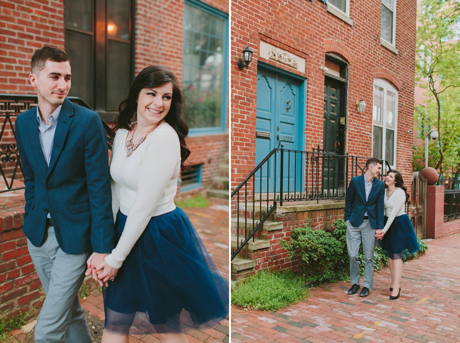 Cute and Classy Georgetown DC Engagement Session_0041