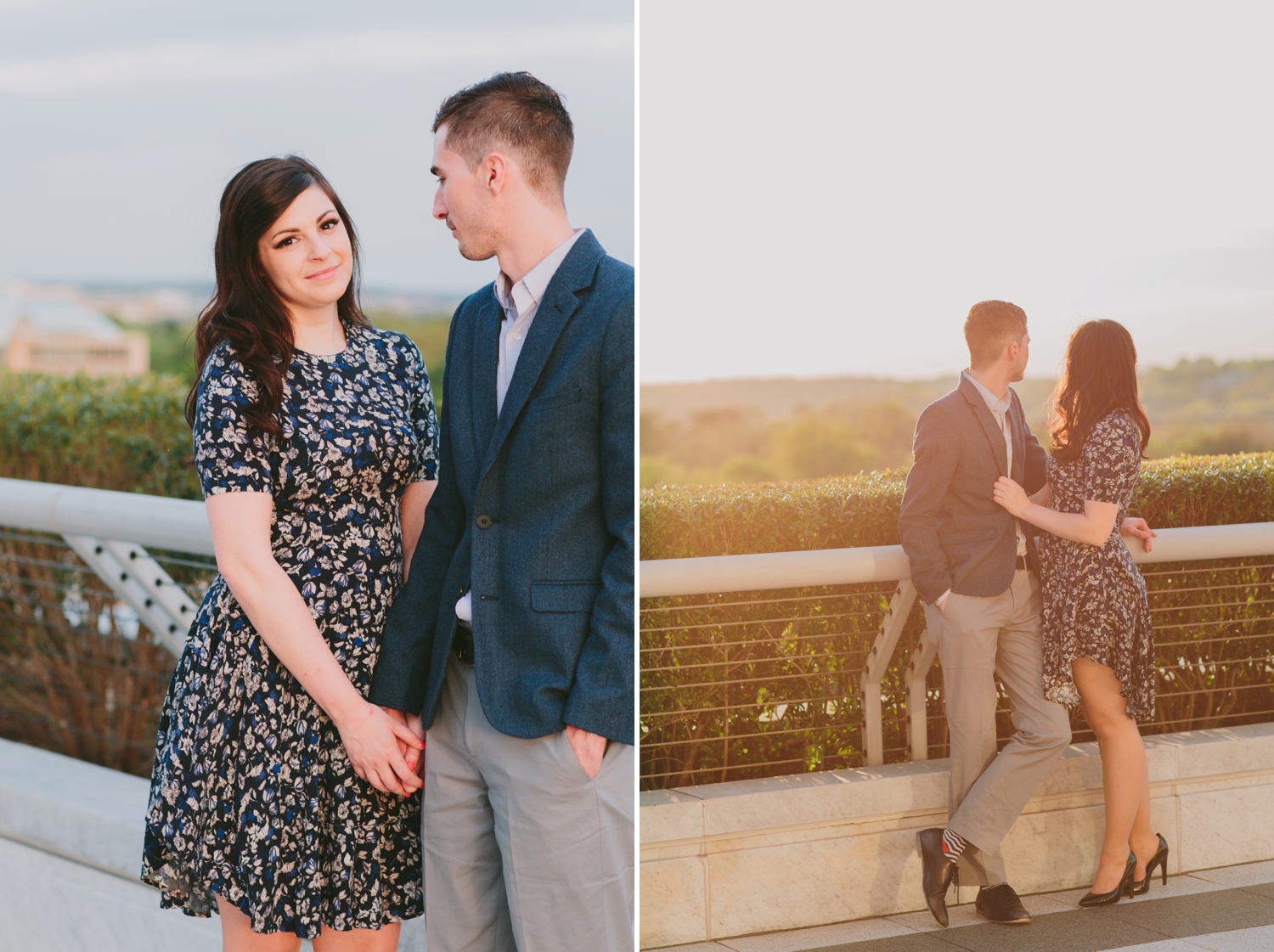 Cute and Classy Georgetown DC Engagement Session_0049