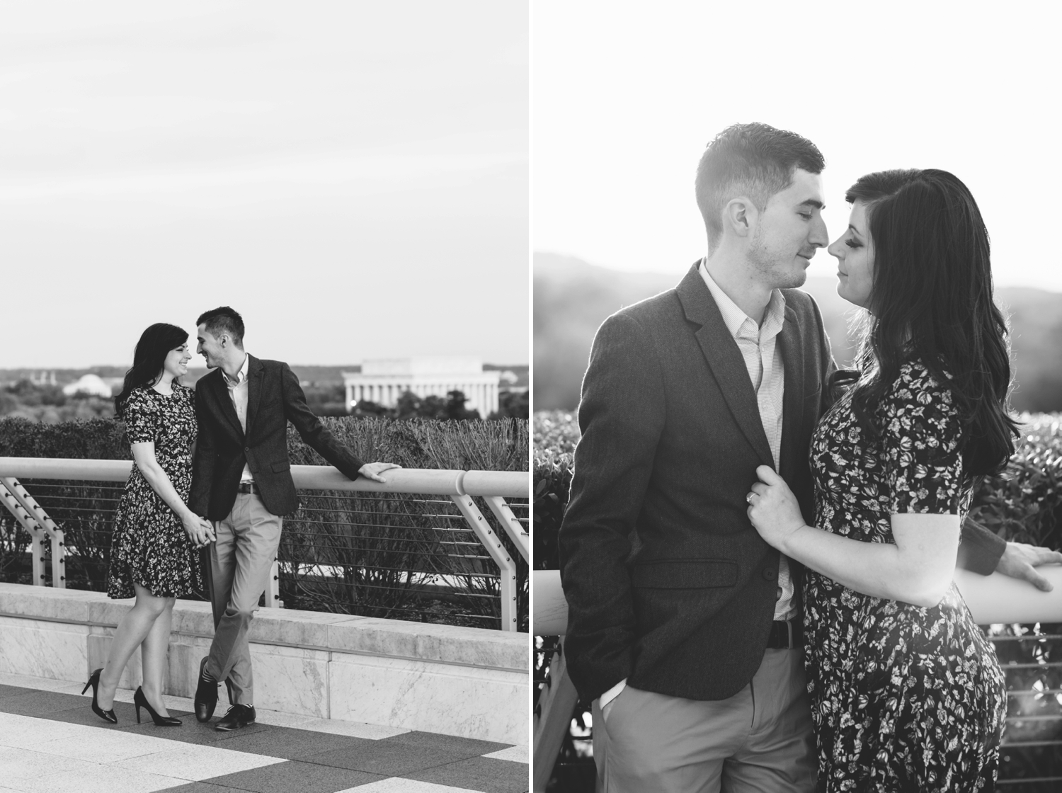 Cute and Classy Georgetown DC Engagement Session_0051