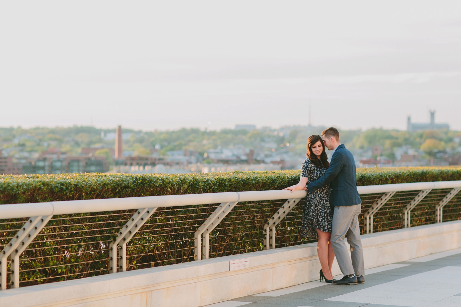 Cute and Classy Georgetown DC Engagement Session_0053