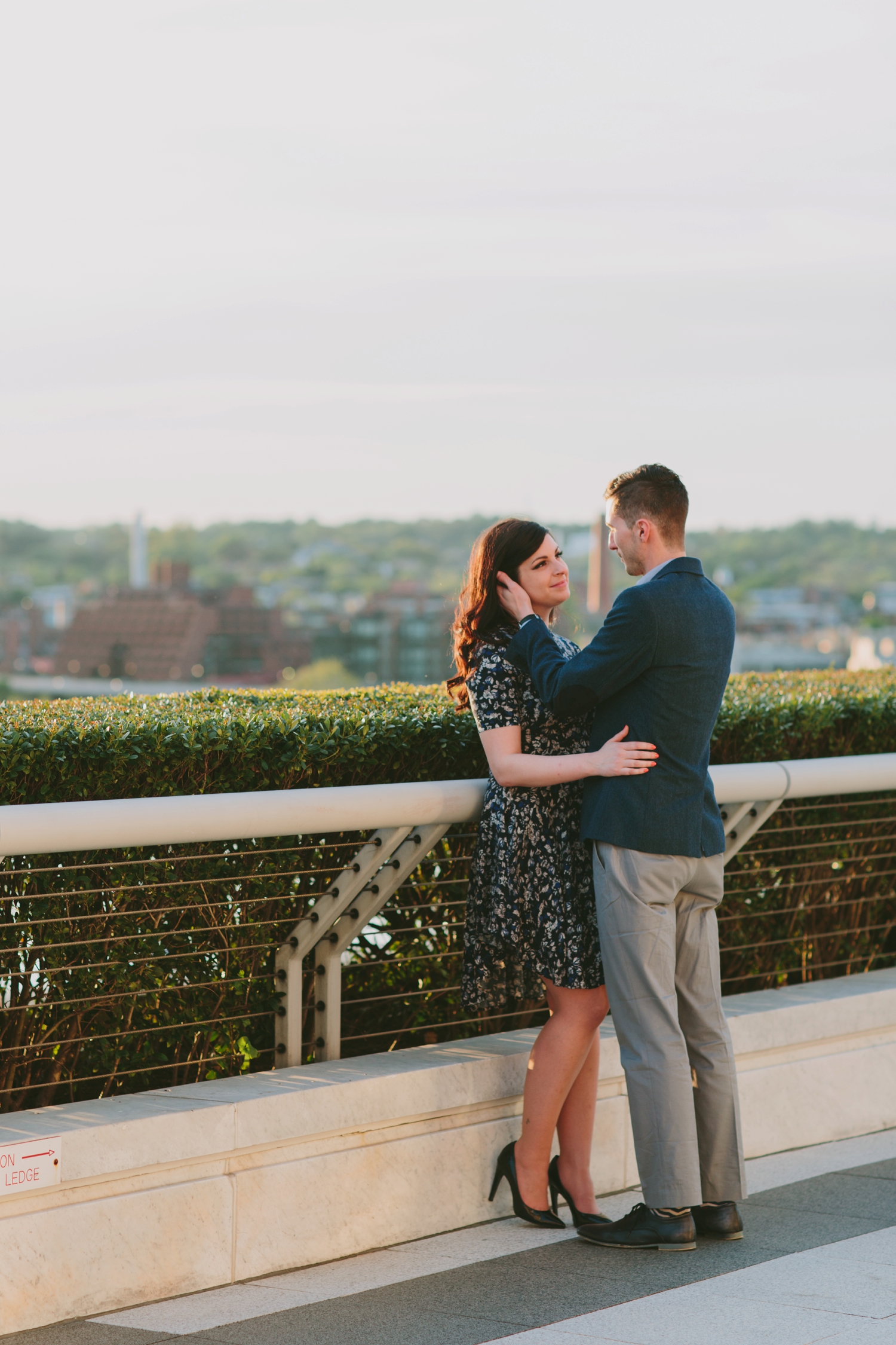 Cute and Classy Georgetown DC Engagement Session_0064