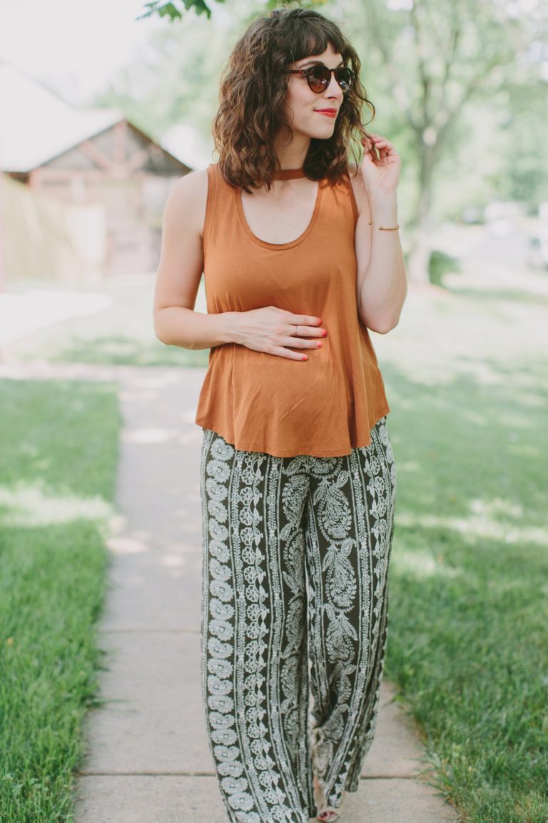 Wardrobe Wednesday | Comfy Boho Maternity Style - Tori Watson