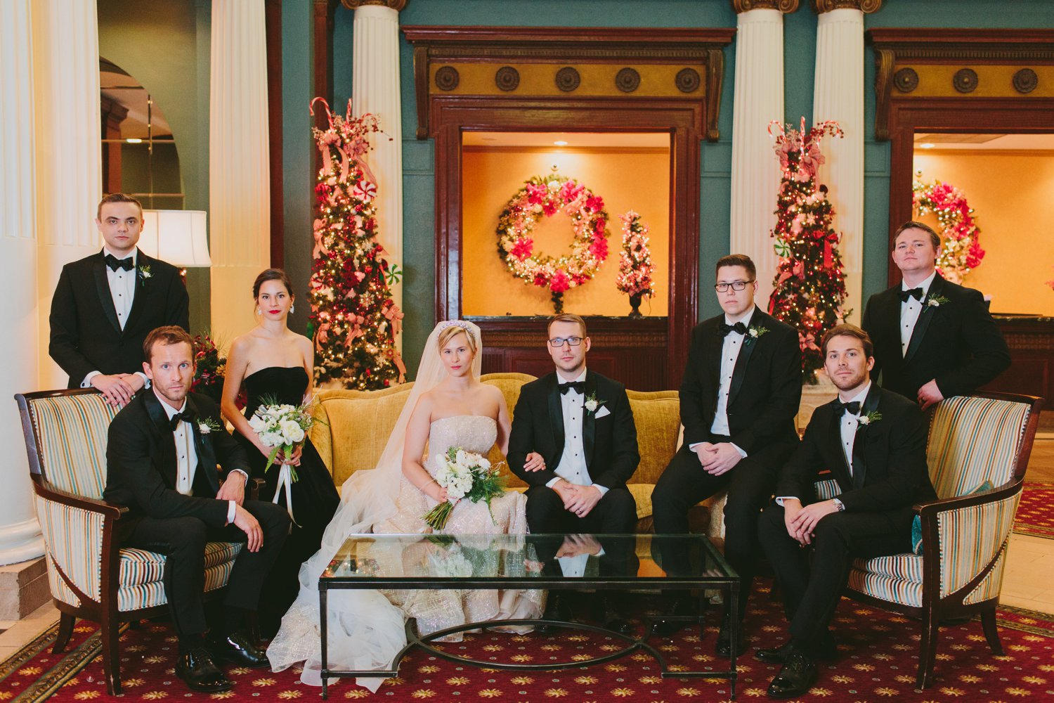 New Year's Eve wedding at The Jefferson Hotel