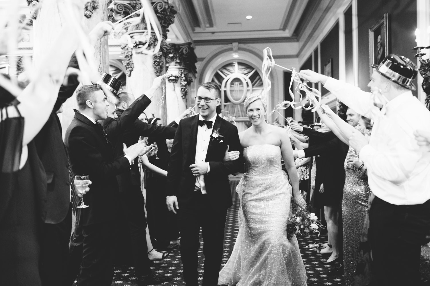 New Year's Eve wedding at The Jefferson Hotel